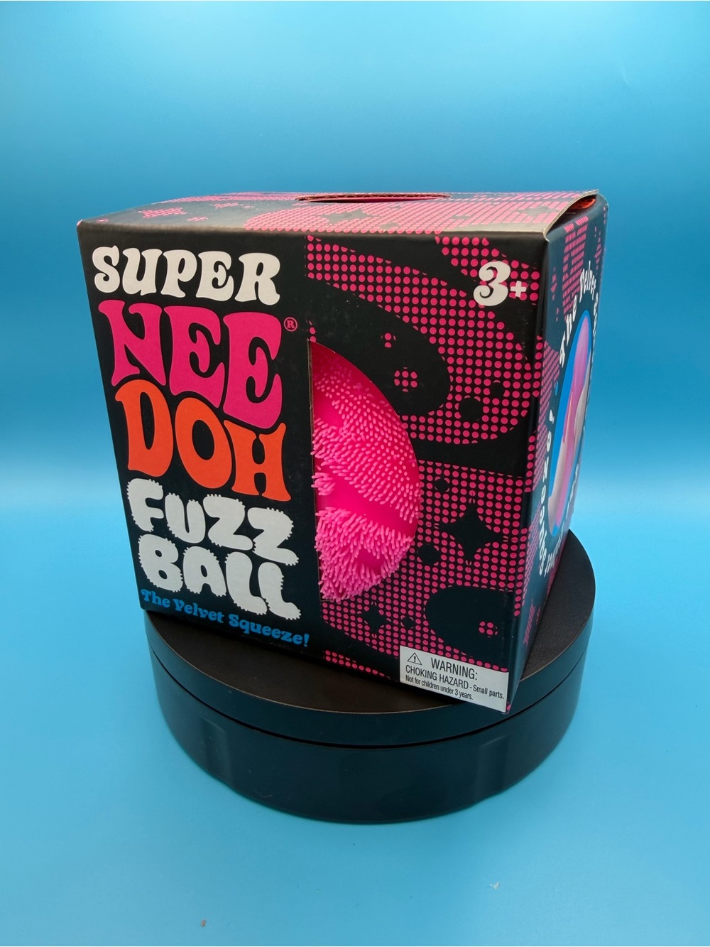 Needoh Súper Fuzz Ball - Pink Velvet Squeeze